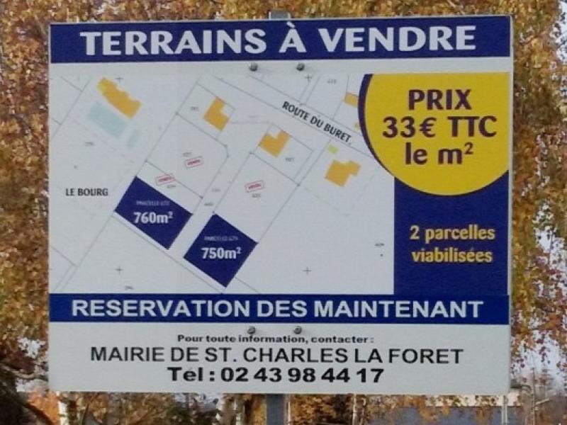 Parcelle viabilisée à vendre