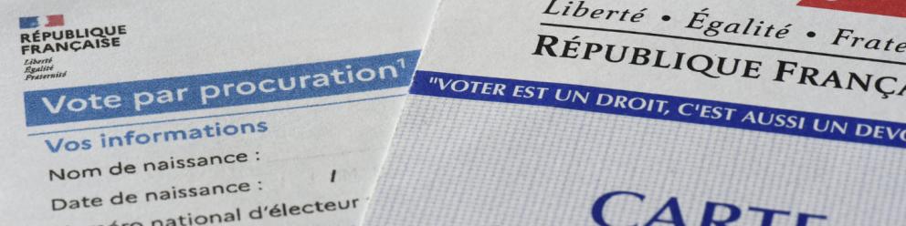 Comment établir une procuration de vote?